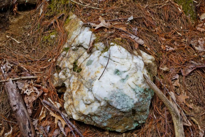 Quartz rock