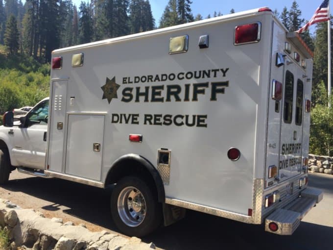 Dive rescue truck