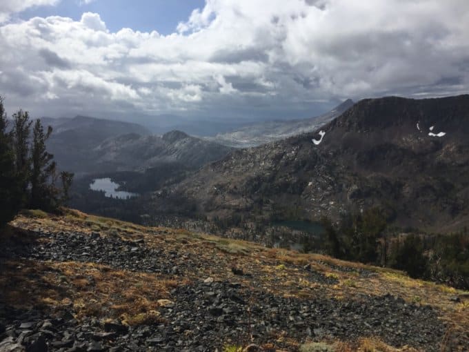Desolation Wilderness from above