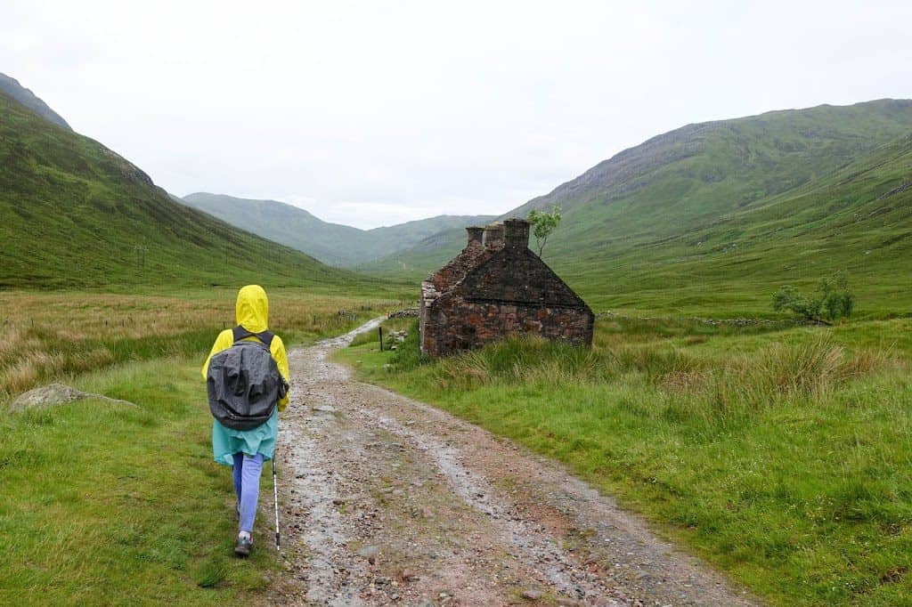 We came across the remains of several old houses