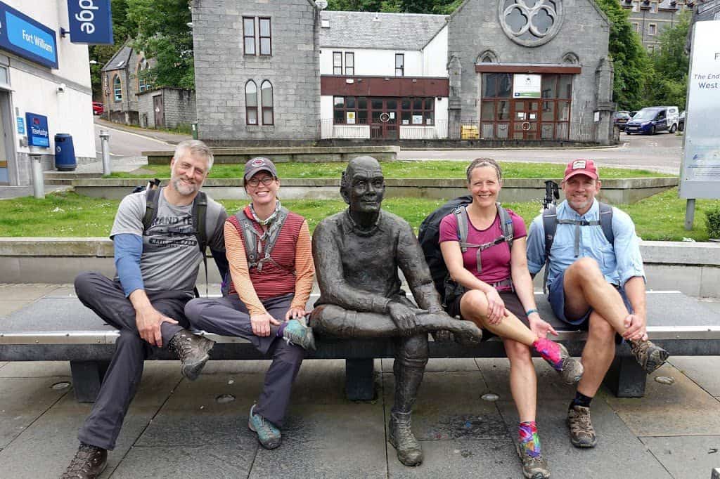 Adults at the northern terminus