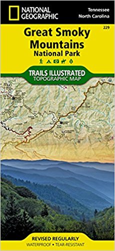 Great Smoky Mountains National Park Map