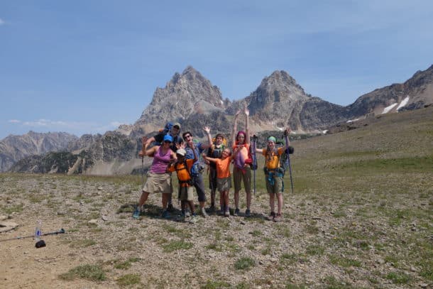 Crew on Hurricane Pass