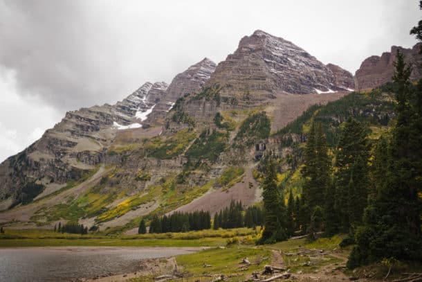 Crater Lake and Maroon Bells