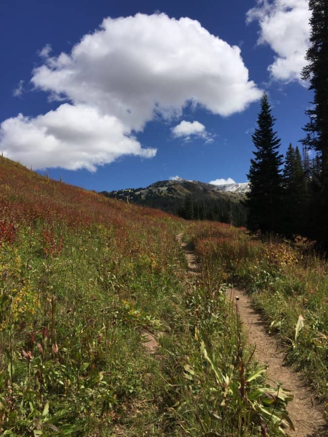 Colorado Four Pass Loop-Day 1 - Nancy East