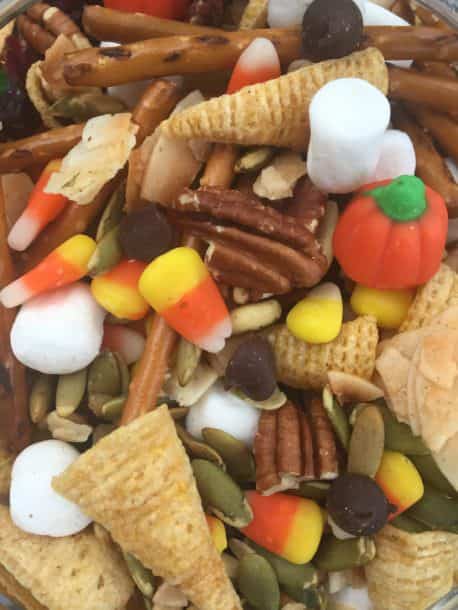 Spooky trail mix