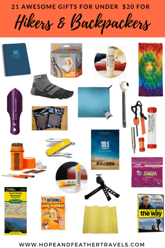 21 Hiking Gifts for under $20