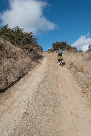 Steep hill