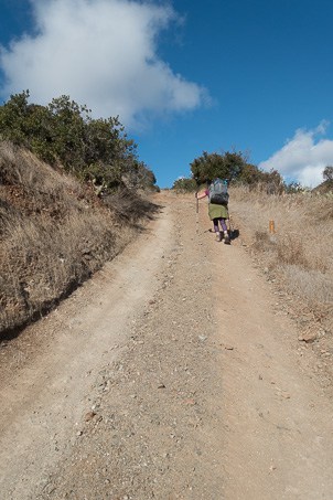 Steep hill