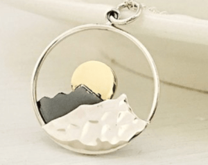 mountain necklace