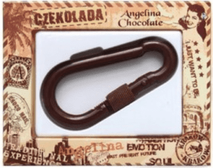 chocolate carabiner