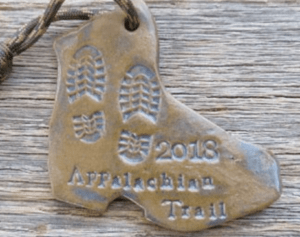 Appalachian Trail Christmas ornament