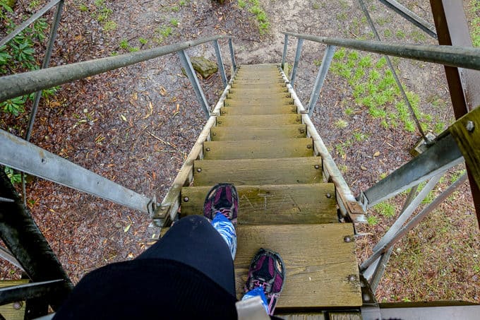 fire tower stairs