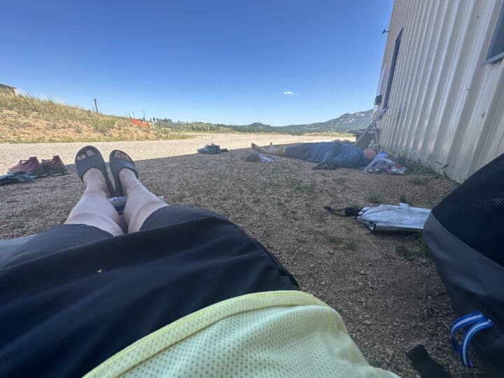 Resting at the firestation