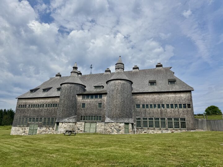 The barn on the Van Horne estate on Minister's Island