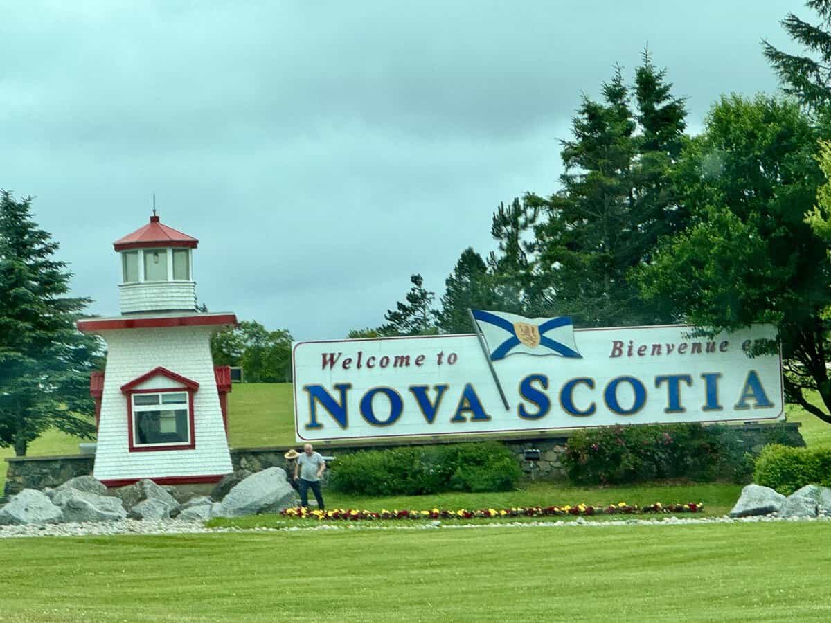 Nova Scotia sign